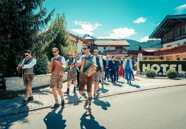 Nur wenige Gehminuten von der Pfarrkirche Altenmarkt entfernt
