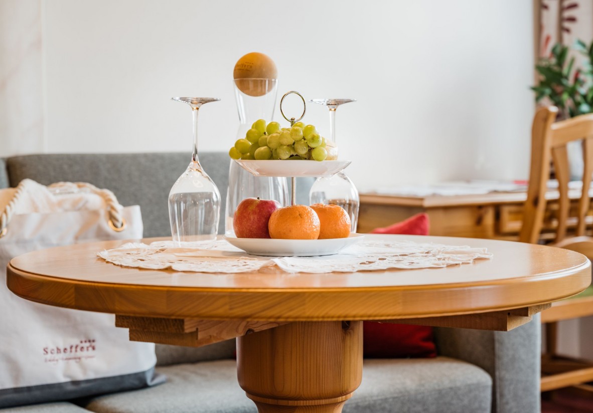 Tisch im Familienzimmer