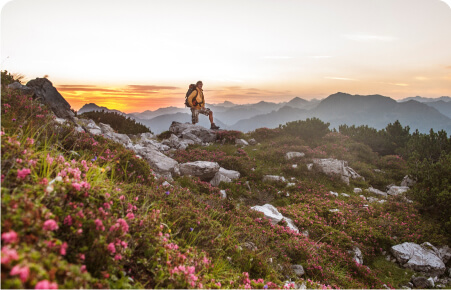 Wandern in den Bergen von Salzburg Land © Altenmarkt-Zauchensee Tourismus - Huber Hans Photos