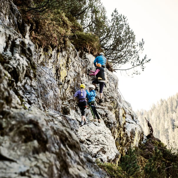 Klettern im Sommerurlaub im Salzburger Land © Altenmarkt-Zauchensee Tourismus - Huber Hans Photos