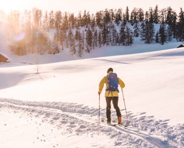 Skitour im Winterurlaub © Altenmarkt-Zauchensee Tourismus - Matthias Fritzenwallner