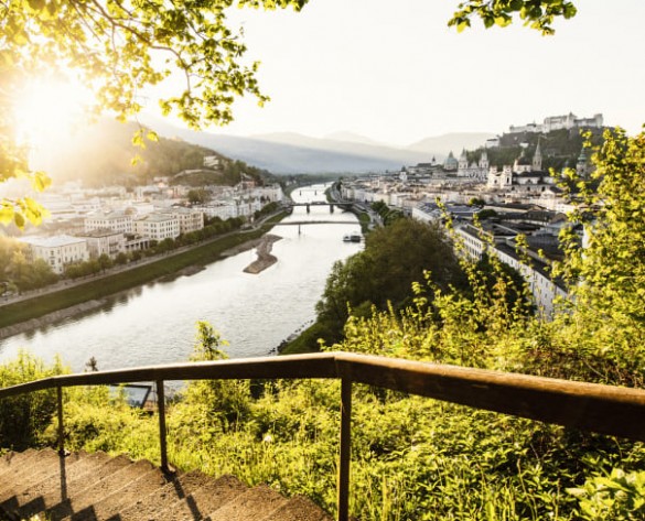 Panoramabild von Stadt Salzburg © Salzburger Land Tourismus - Markus Berger