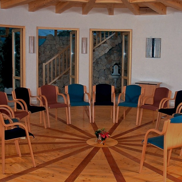 Steingarten für Seminare im Hotel Scheffer in Altenmarkt