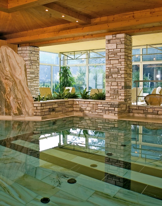 Hallenbad im Scheffer's Hotel